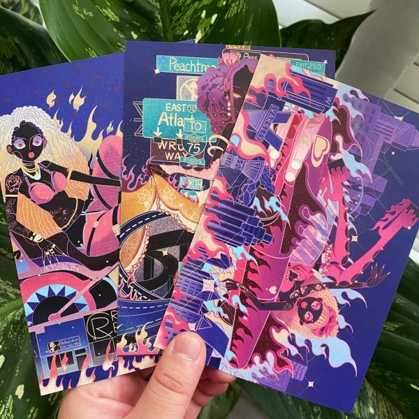 Atlanta Series Postcard Set