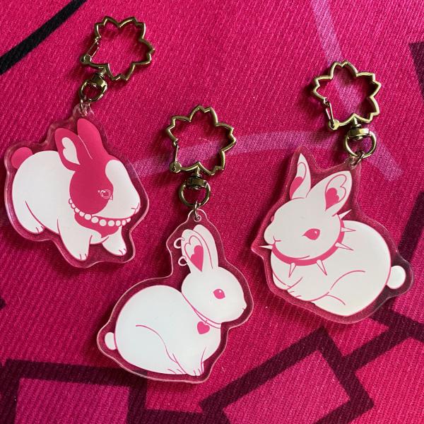 Bunny Crew Keychain