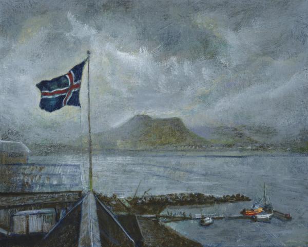 Storm Blows In Over Ísafjörður