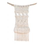 Long & Narrow Beige Macramé