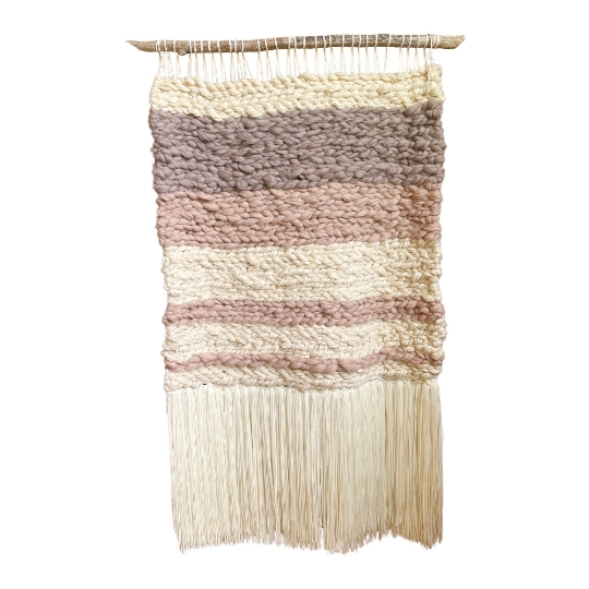 Extra Large Wall Tapestry Weave Roving Wool