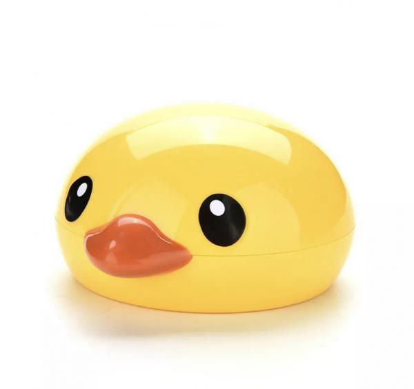 Cute 3D duck contact case picture