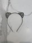 Black lace cat ears