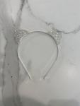 Silver lace Cat ears