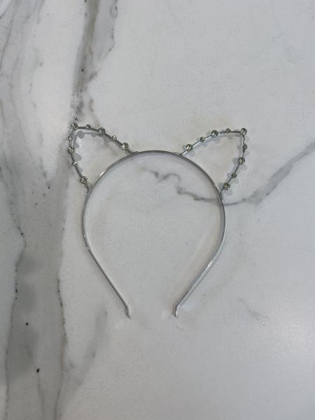 Silver Diamond Cat Ears