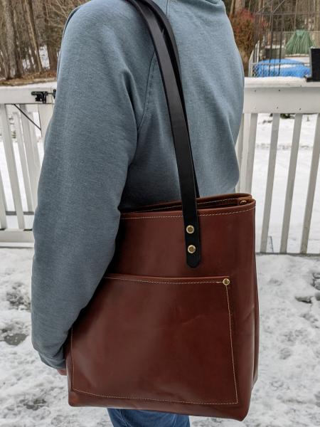 Leather Tote bag - Large picture