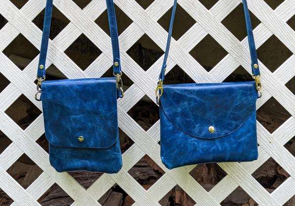 Leather cross body bags - small picture
