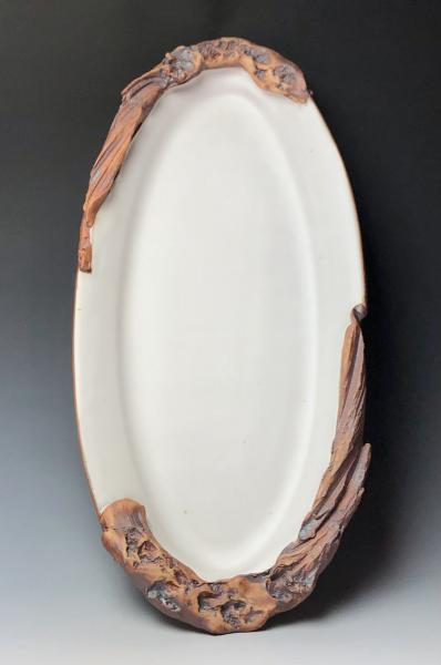 Long Oval Handle Platter picture