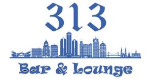 313 BAR & LOUNGE logo