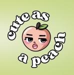 Cute as a peach