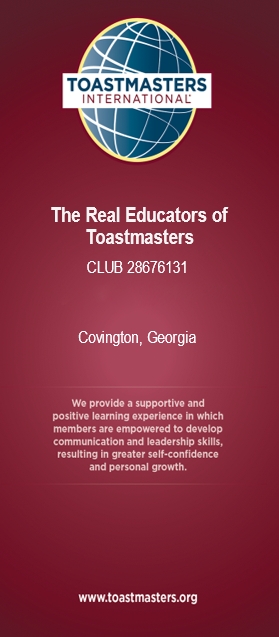 The Real Educators of Toastmasters