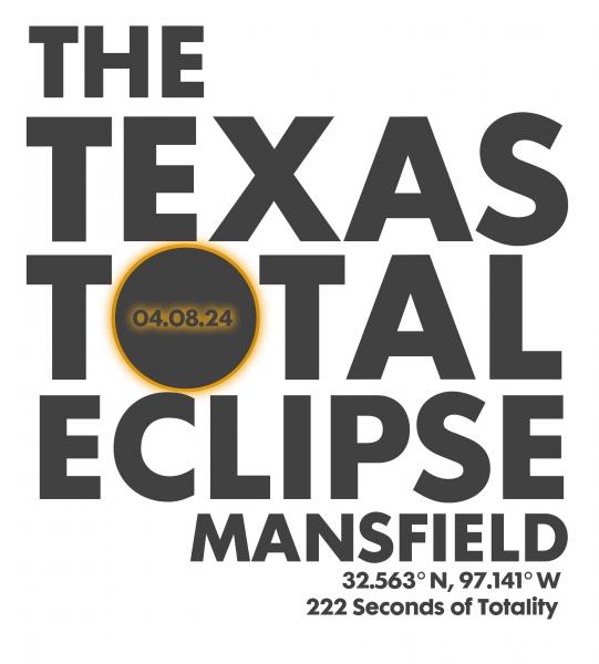 Mansfield Texas Total Eclipse T-shirt picture