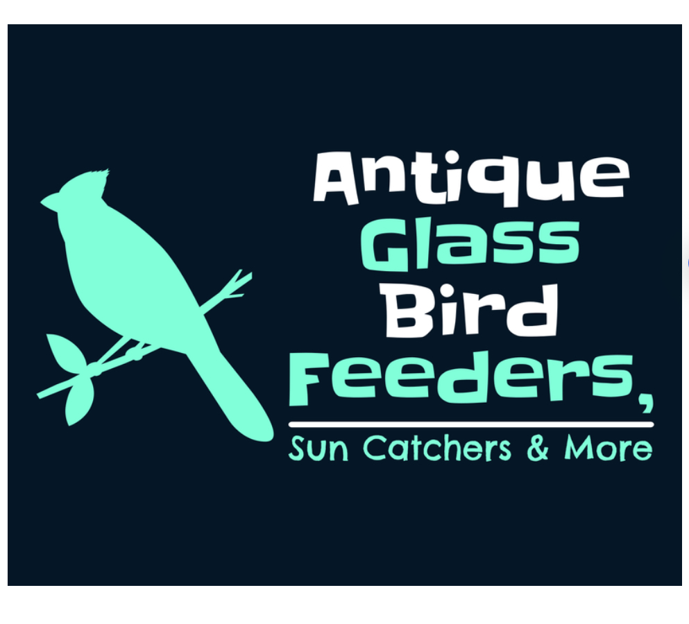 Antique Glass Bird Feeders, Suncatchers & More