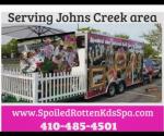 Spoiled Rotten Kids Spa partybus