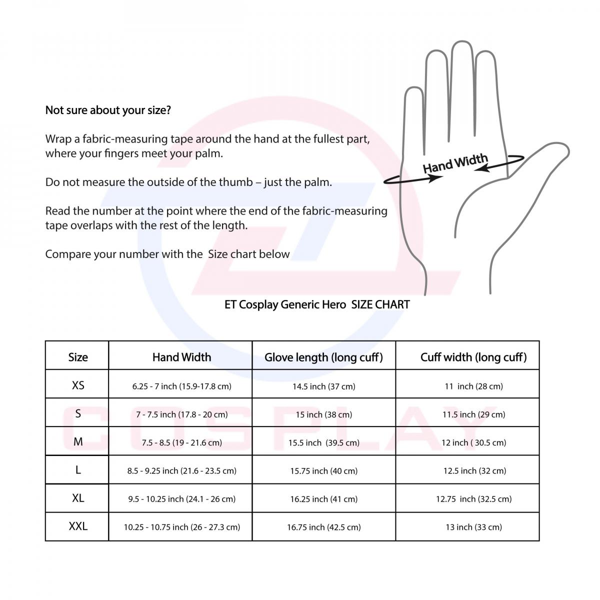 Super hero long gauntlet genuine leather gloves/Red picture