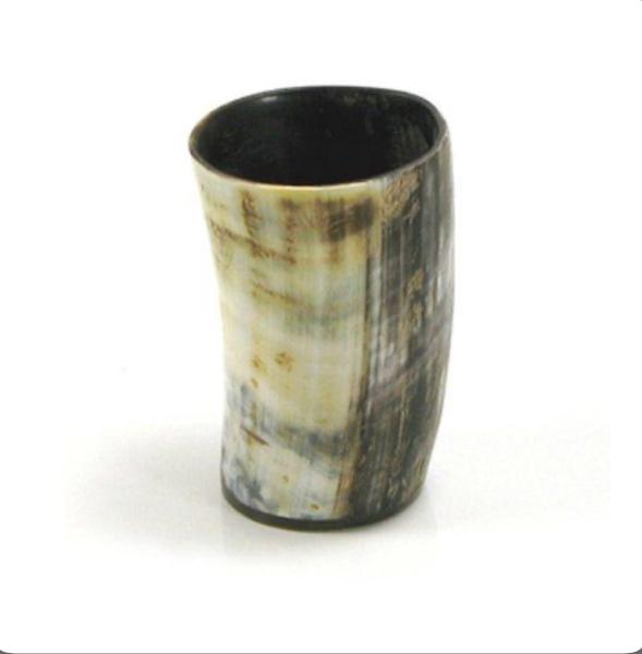 Collector Horn Cup w/fill up picture