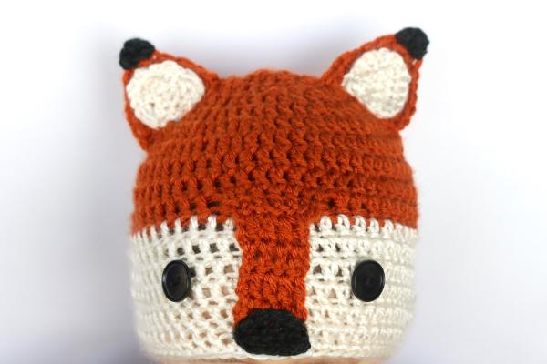 Crochet Fox Hat - Custom Winter Hat - Fisherman Beanie - Crochet Beanie Men - Custom Bucket Hat - Personalized Beanie picture