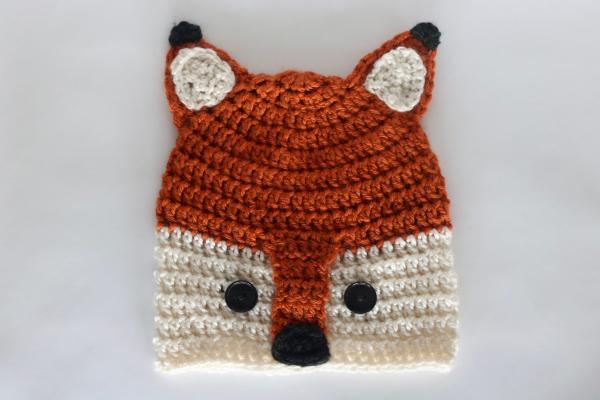 Crochet Fox Hat - Custom Winter Hat - Fisherman Beanie - Crochet Beanie Men - Custom Bucket Hat - Personalized Beanie picture