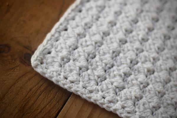 100% Cotton Crochet White Dishclothes - Washclothes - Dishrags - Sewn Washclothes - Cotton Washclothes - Yarn Washclothes - Washcloth picture