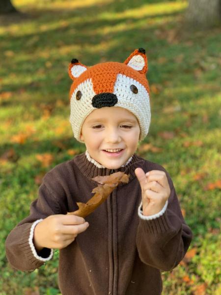 Crochet Fox Hat - Custom Winter Hat - Fisherman Beanie - Crochet Beanie Men - Custom Bucket Hat - Personalized Beanie picture