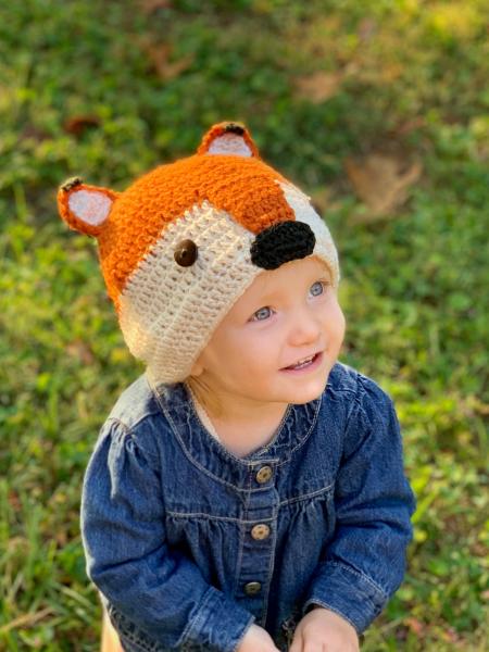 Crochet Fox Hat - Custom Winter Hat - Fisherman Beanie - Crochet Beanie Men - Custom Bucket Hat - Personalized Beanie picture