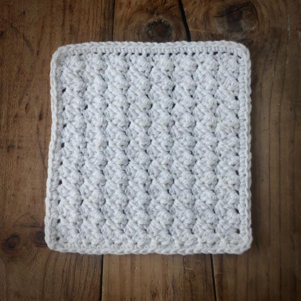 100% Cotton Crochet White Dishclothes - Washclothes - Dishrags - Sewn Washclothes - Cotton Washclothes - Yarn Washclothes - Washcloth picture