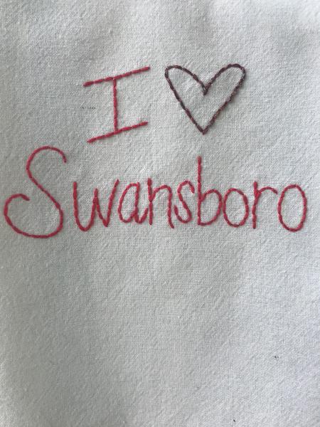 Simple I love Swansboro picture