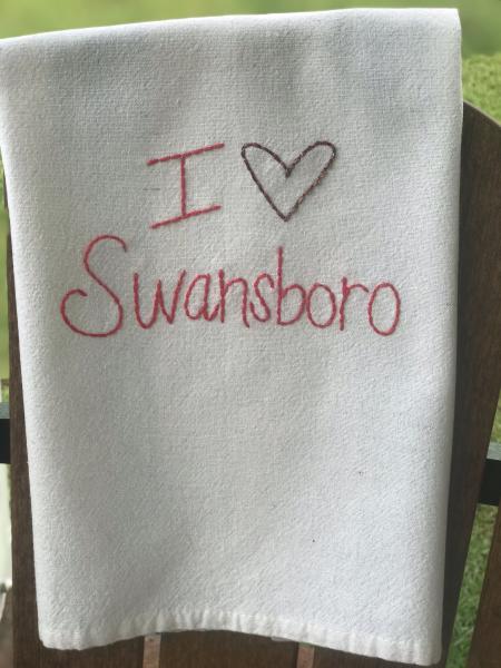 Simple I love Swansboro