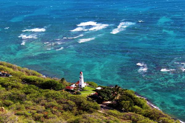 Diamondhead Lighthouse Lustre Print