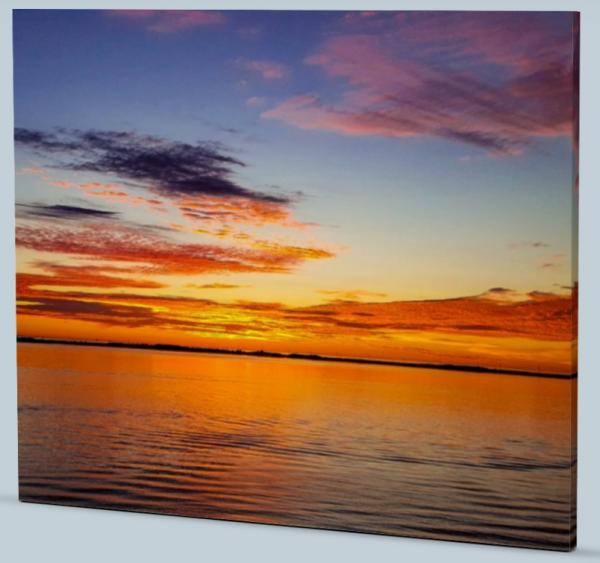 Ocean Sunset Canvas Print picture