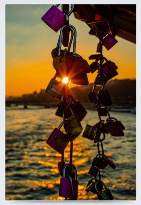 Locks of Love Metal Print