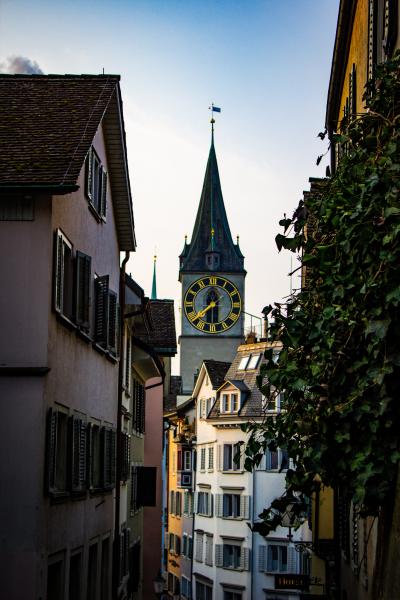 Clock Tower Lustre Print