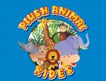 Plush animal rides and Glo Riders