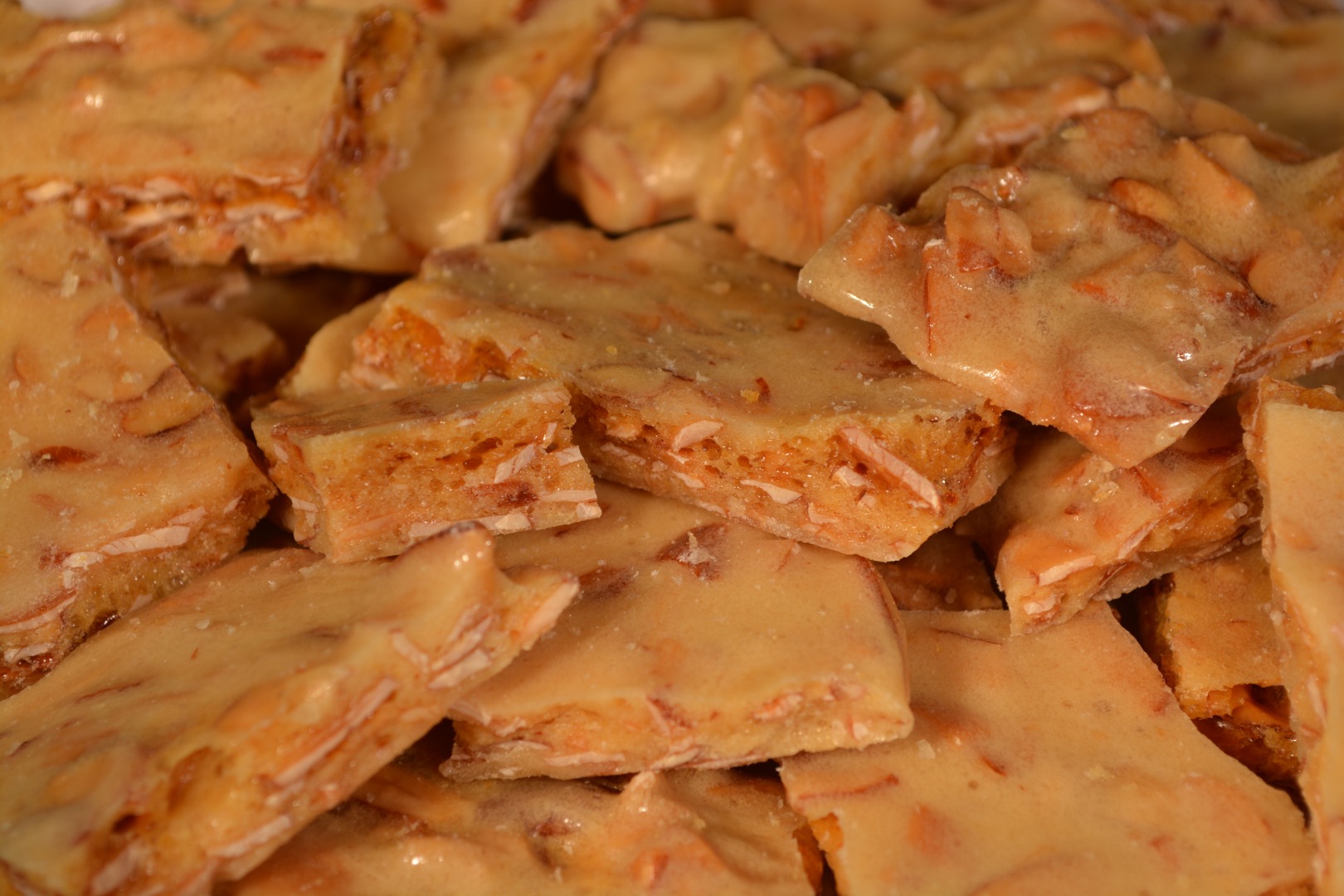 Granny's Confections Handmade Almond Brittle 6oz Bag (Almond Brittle) picture