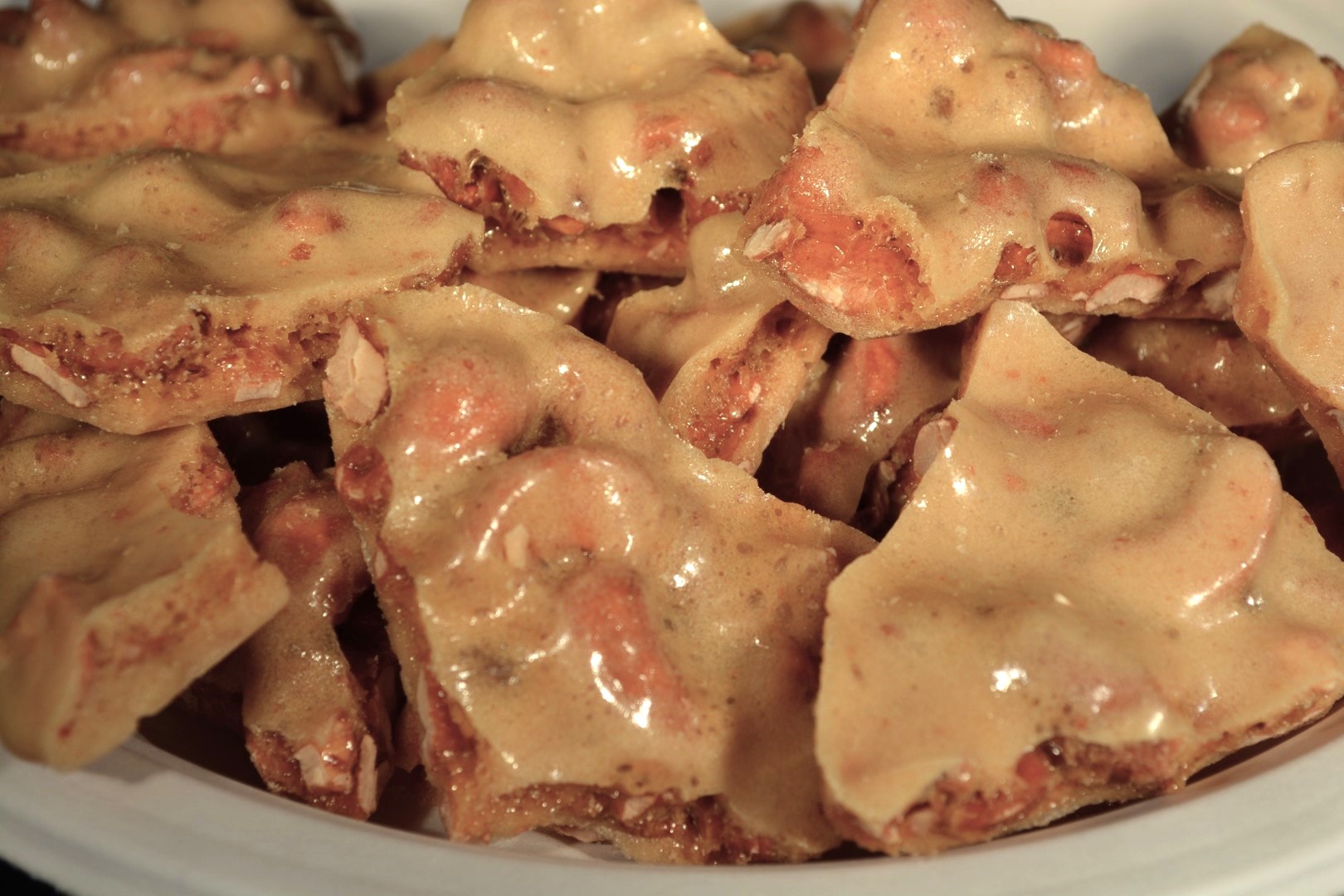 Granny's Confections Handmade Cashew Brittle - One Pound Bag (Cashew Brittle) picture