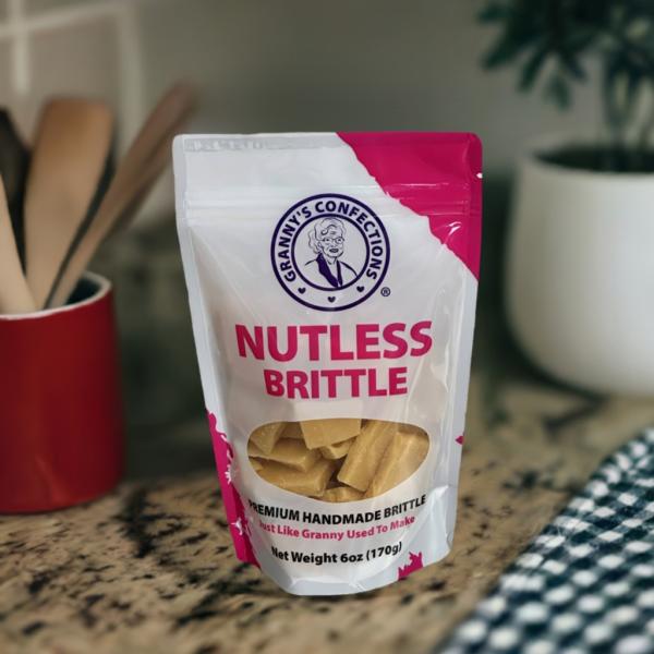 Granny's Confections Nutless Brittle (No Nut Brittle) - 6oz Bag