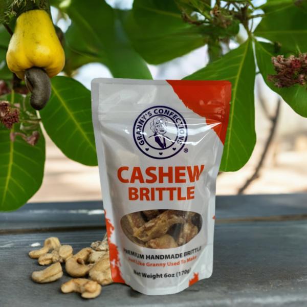 Granny's Confections Handmade Cashew Brittle - 6oz Bag (Cashew Brittle)