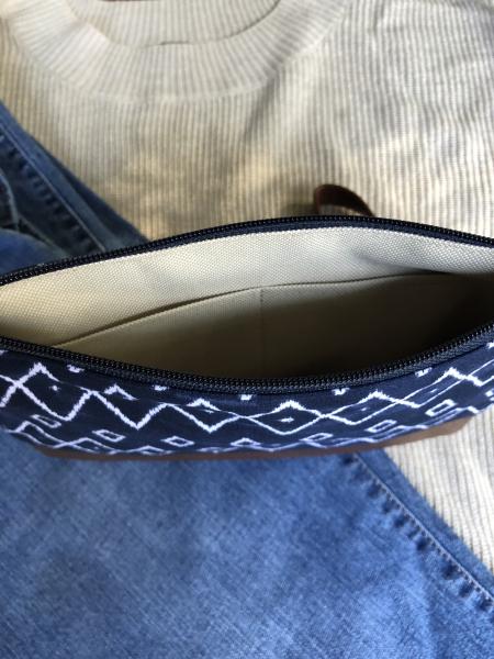 Copy of Boho wristlet clutch - Navy picture