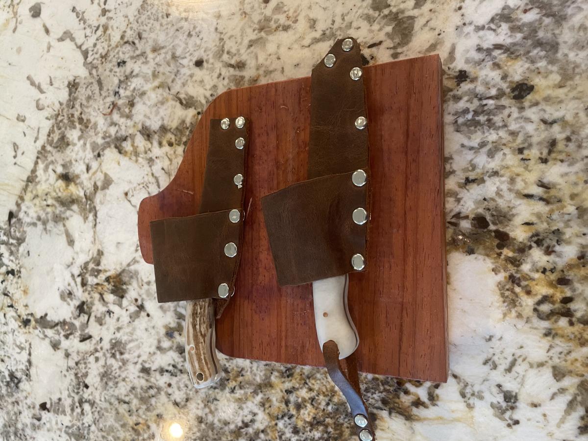 Band Saw Blade with Antler Scales picture