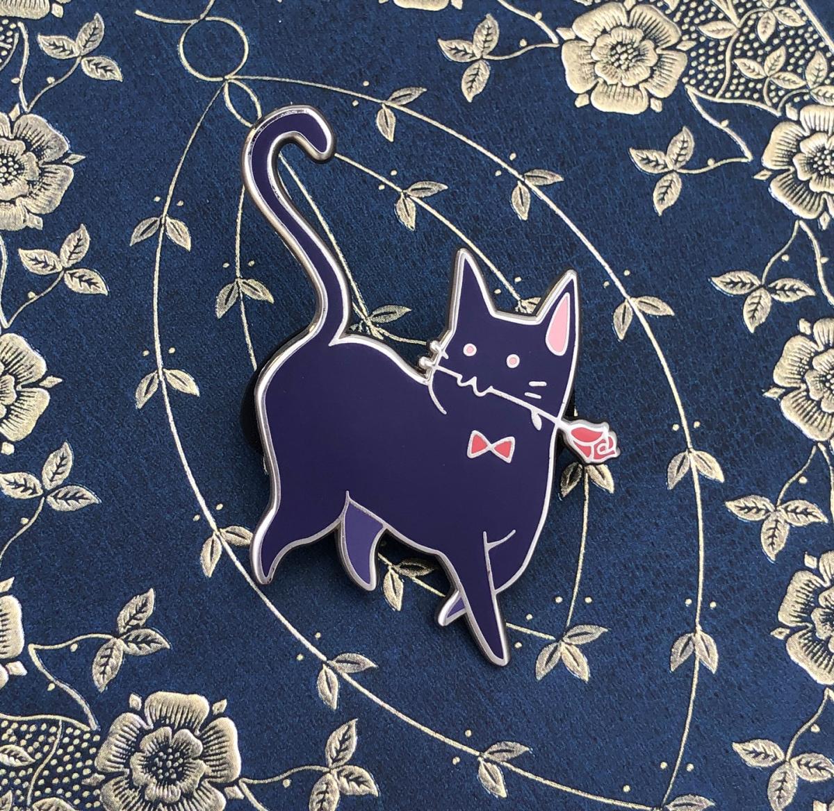 Cat Enamel Pin picture