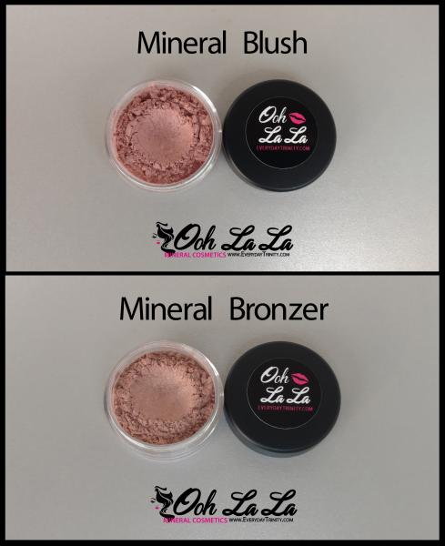Mineral Blush // Mineral Bronzer // Body Shimmer picture