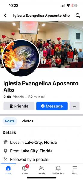 Iglesia Evang&eacute;lica Aposento Alto