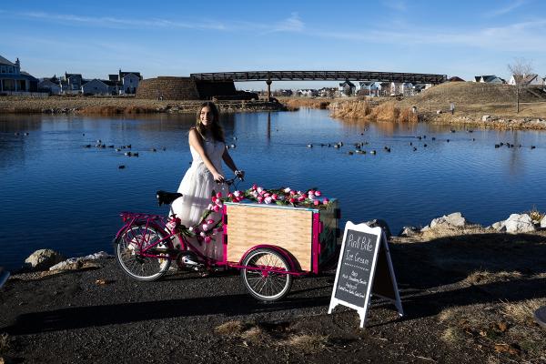 Pink Bike Ice Cream Catering