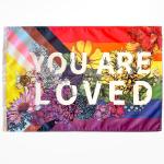 You Are Loved Pride Flag | LGBTQ Pride Flag | Progress Pride Flag