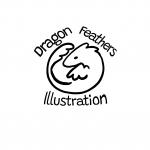 Dragon Feathers Illustration