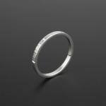 Silver Hashmark Ring