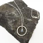 Navigator Necklace with Blue Topaz