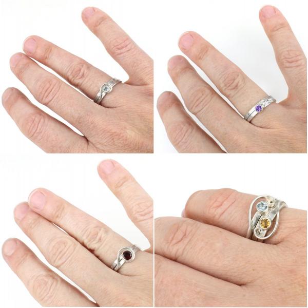 Silver Hashmark Ring picture