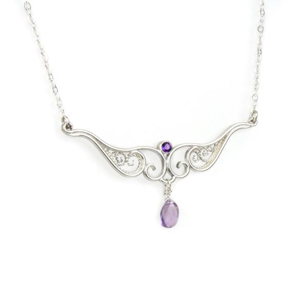 Victoria Necklace - Amethyst