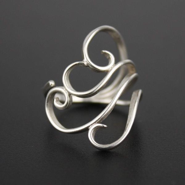 Adjustable Zephyr Ring - Sterling Silver picture